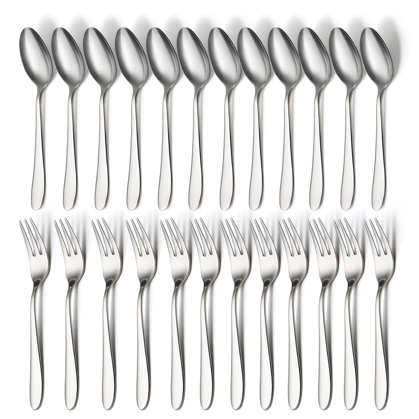 KH2000 Small Mirror-Polish Cutlery Pair