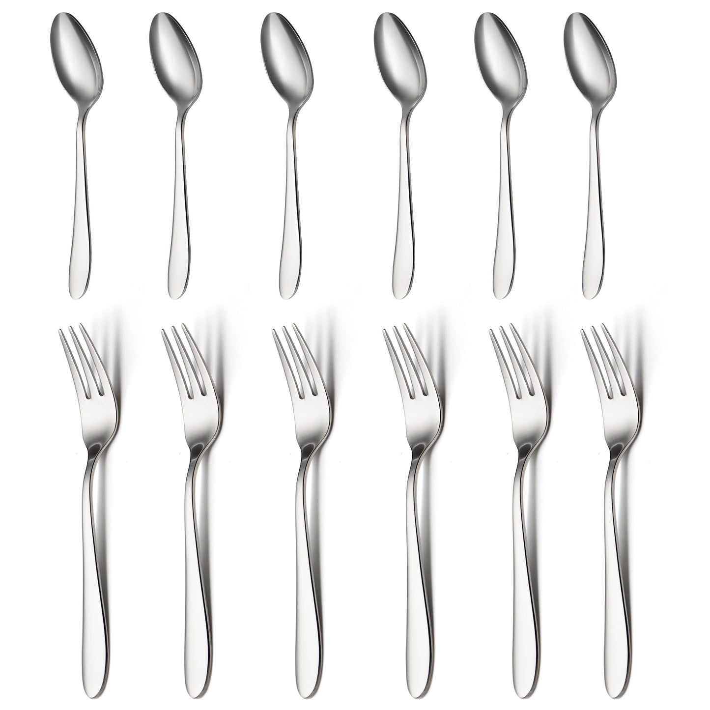 KH2000 Small Mirror-Polish Cutlery Pair
