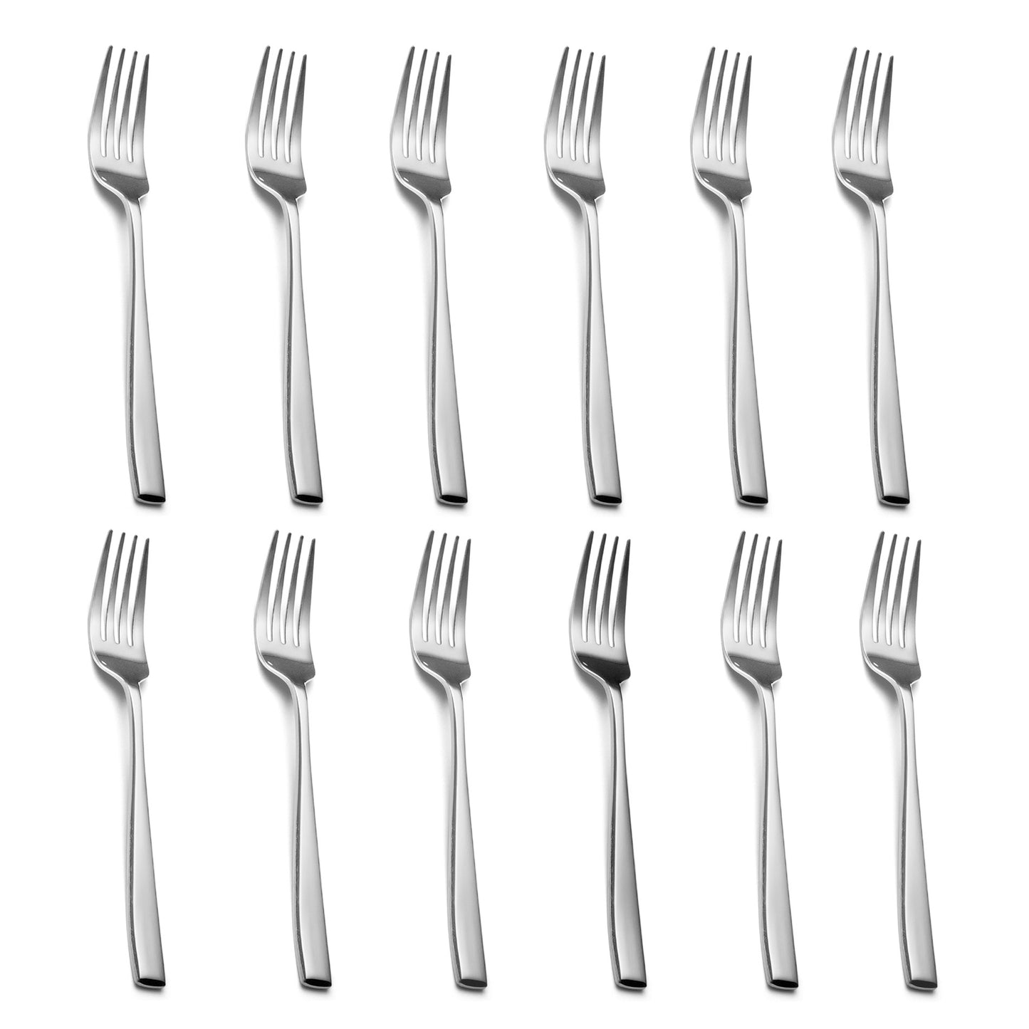 Slanted Mirror-Polish Small Fork