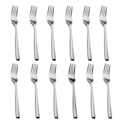 Slanted Mirror-Polish Small Fork