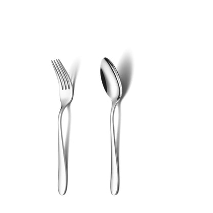KH2000 Big Mirror-Polish Cutlery Pair