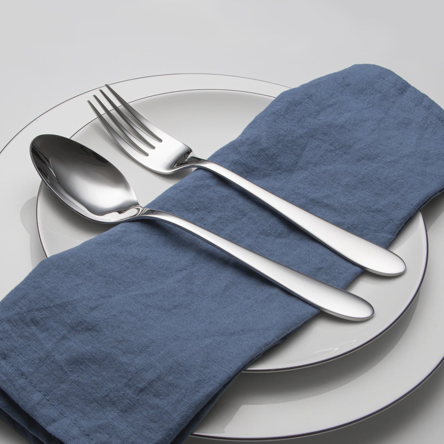 KH2000 Big Mirror-Polish Cutlery Pair