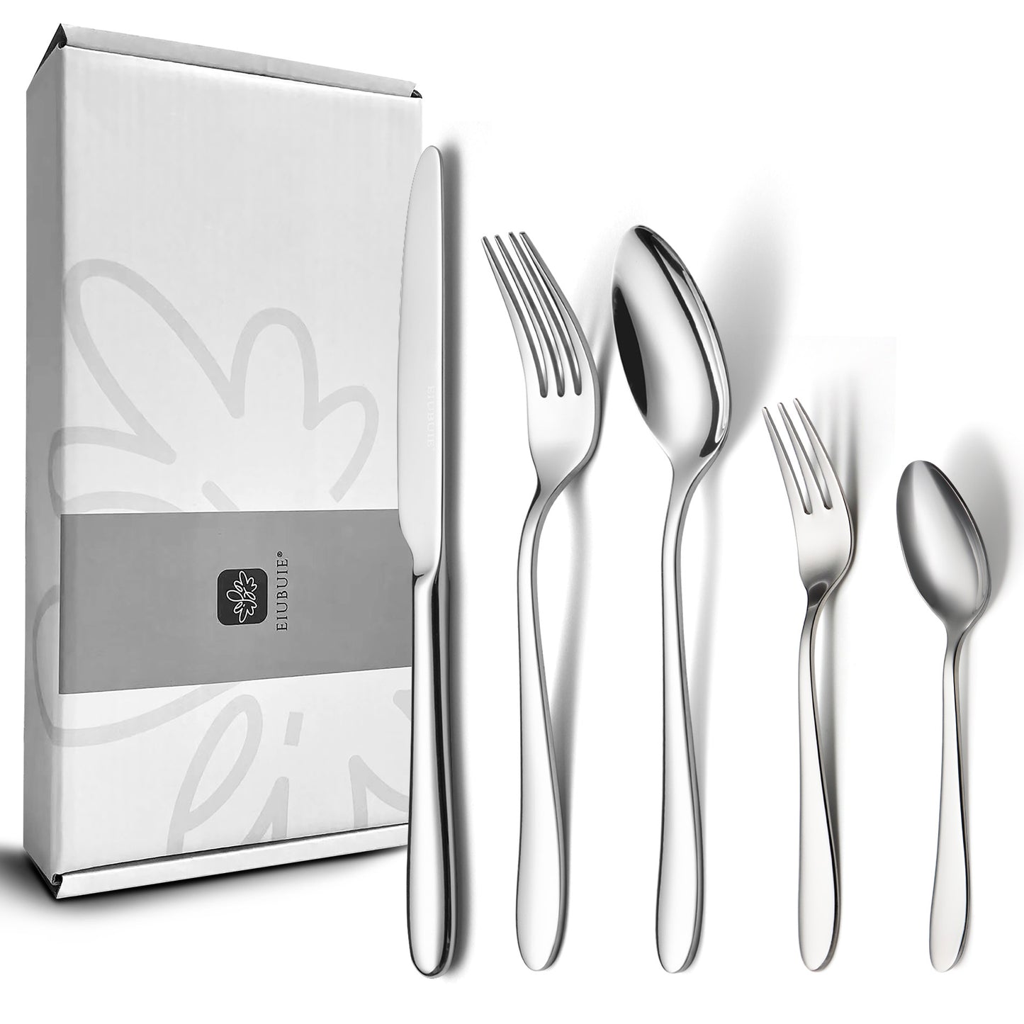 KH2000 Mirror-Finish Flatware Set
