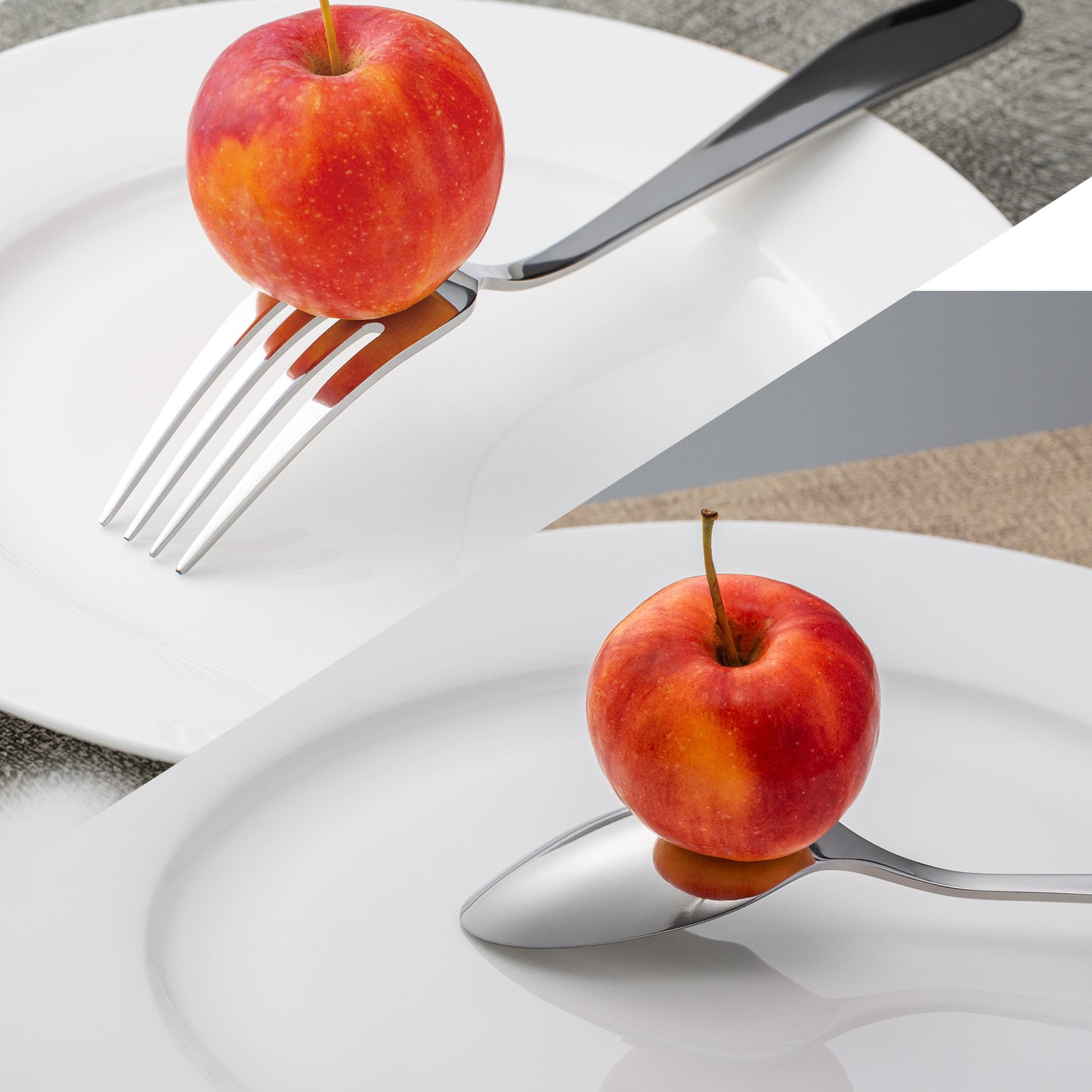 KH2000 Big Mirror-Polish Cutlery Pair