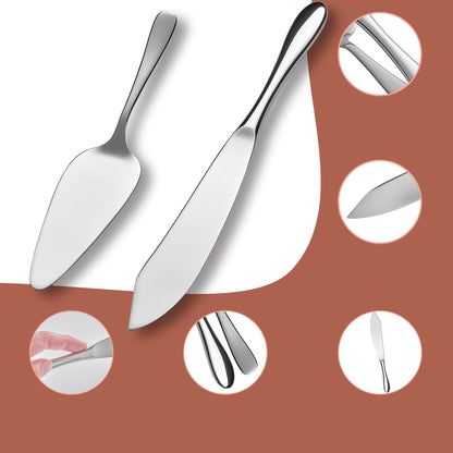 Cake Knife and Server Set