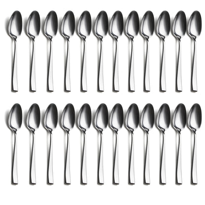 Slanted Mirror-Polish Big Spoon