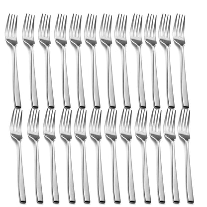 Slanted Mirror-Polish Small Fork