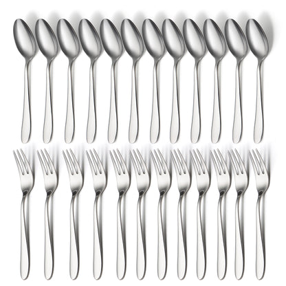 KH2000 Small Mirror-Polish Cutlery Pair