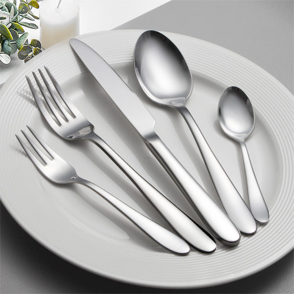 KH2000 Mirror-Finish Flatware Set