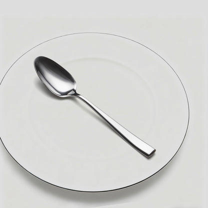 Slanted Mirror-Polish Big Spoon