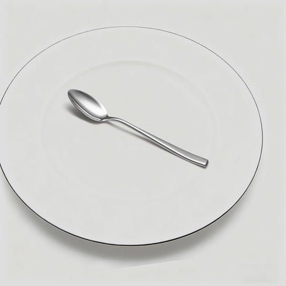 Slanted Mirror-Polish Small Spoon