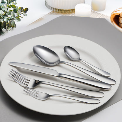 KH2000 Mirror-Finish Flatware Set