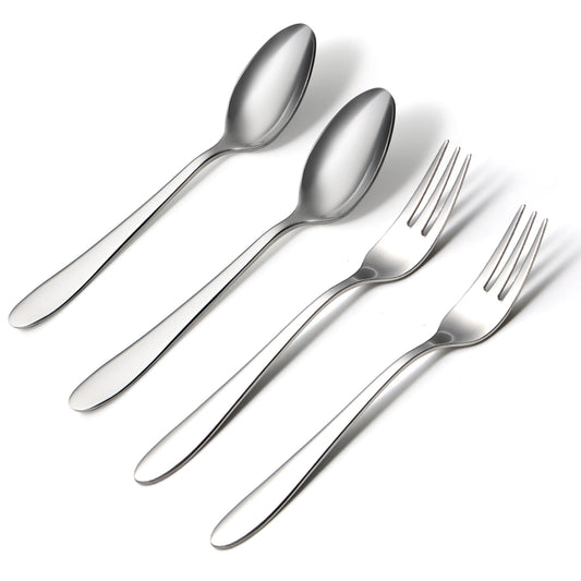 KH2000 Small Mirror-Polish Cutlery Pair
