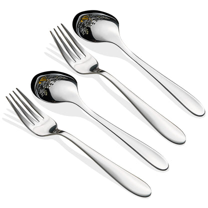 KH2000 Big Mirror-Polish Cutlery Pair