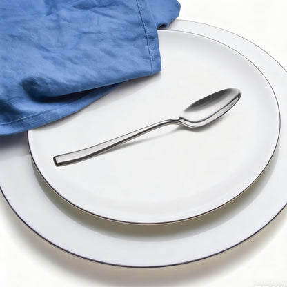 Slanted Mirror-Polish Big Spoon
