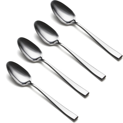 Slanted Mirror-Polish Big Spoon