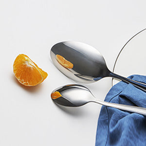 KH2000 Mirror-Finish Daisy Print Flatware Set