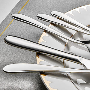 KH2000 Mirror-Finish Flatware Set