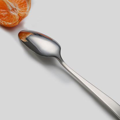Slanted Mirror-Polish Big Spoon