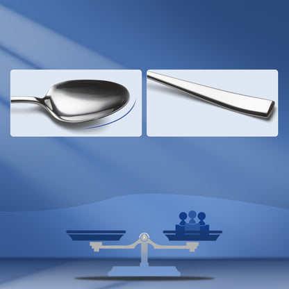 Slanted Mirror-Polish Small Spoon