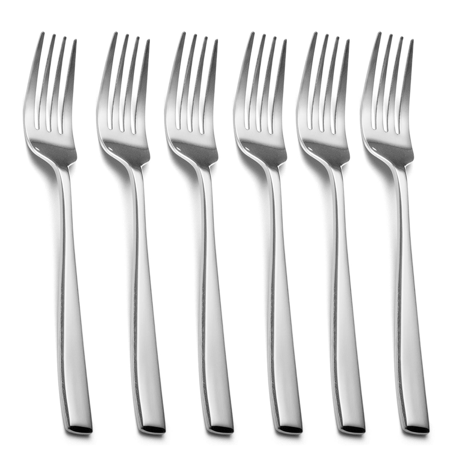 Slanted Mirror-Polish Small Fork