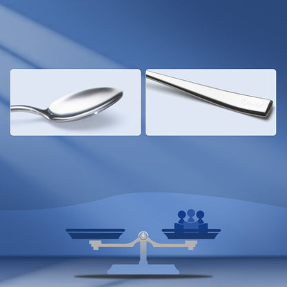 Slanted Mirror-Polish Big Spoon