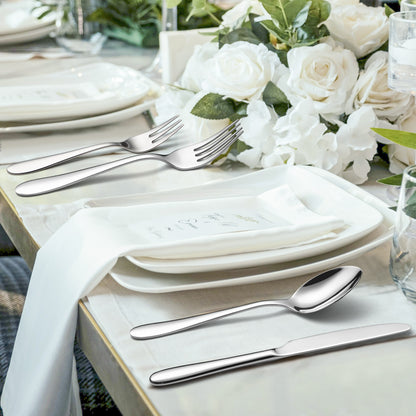 KH2000 Mirror-Finish Flatware Set