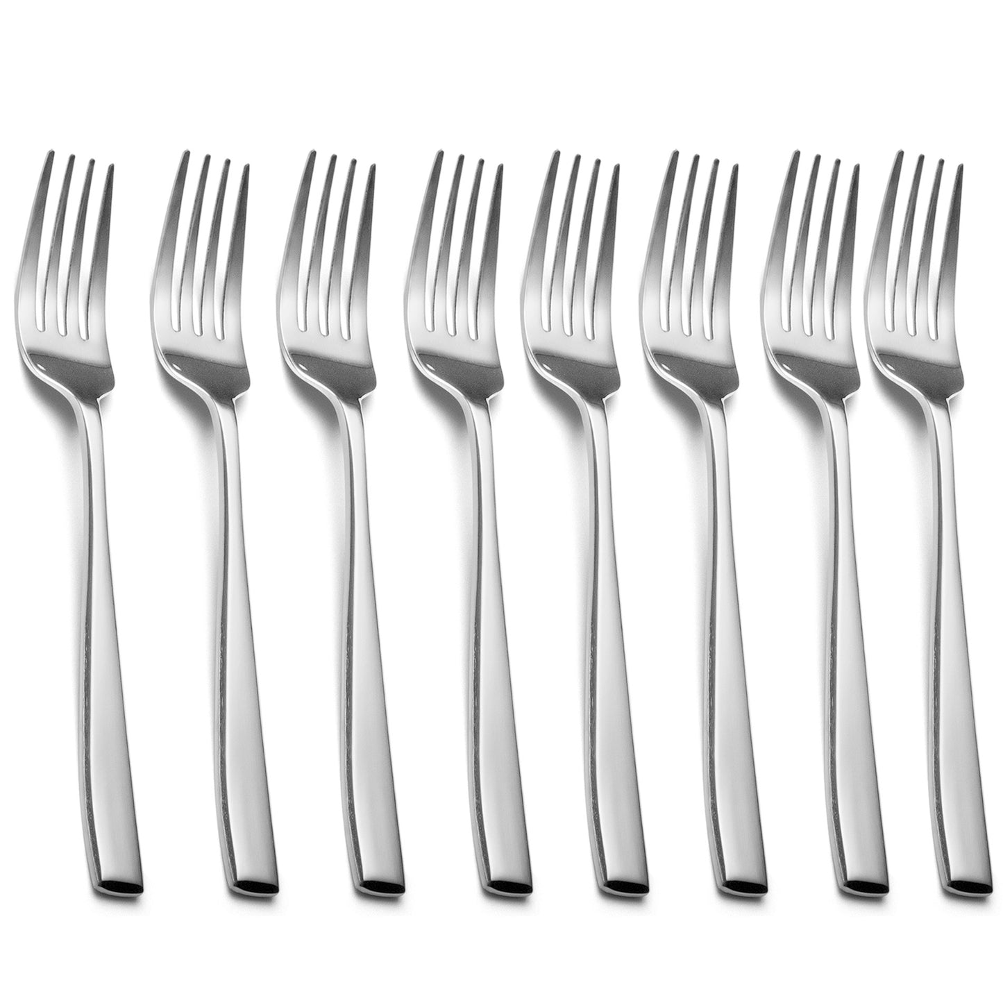 Slanted Mirror-Polish Small Fork